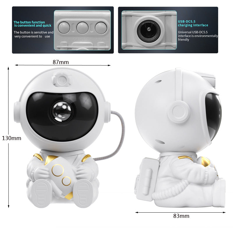 Astronaut LED Projector